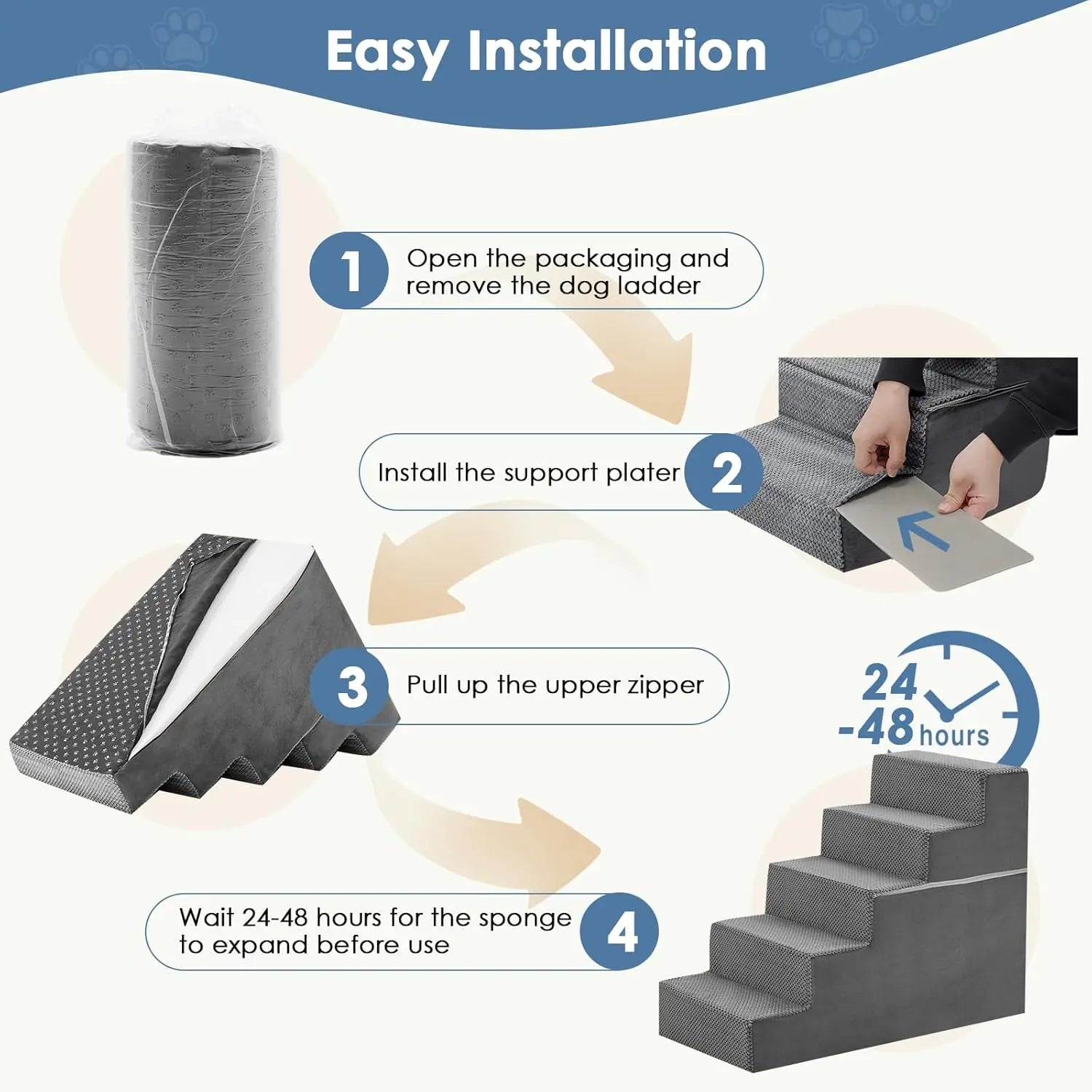 Foam Pet Stairs