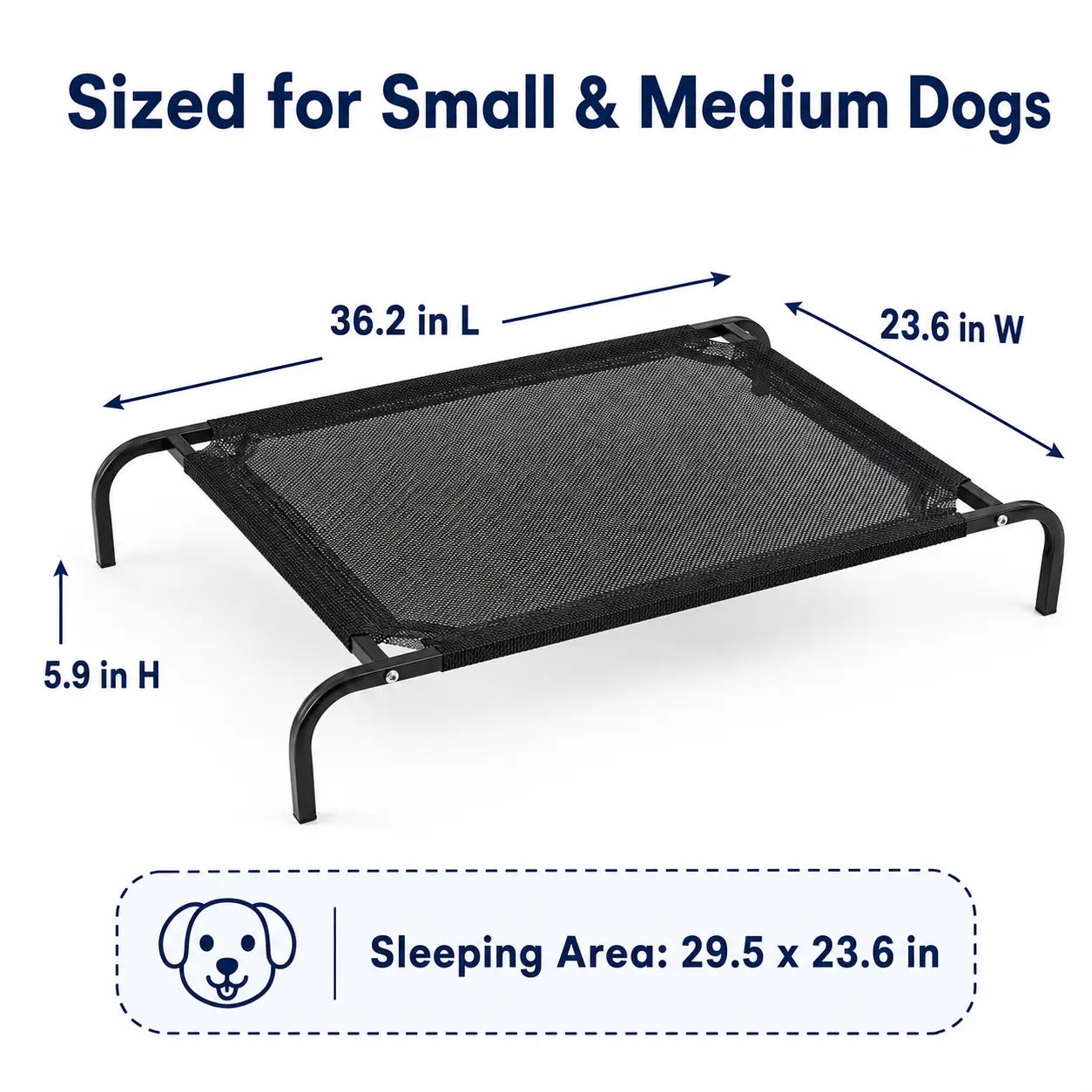 Elevated Dog Bed