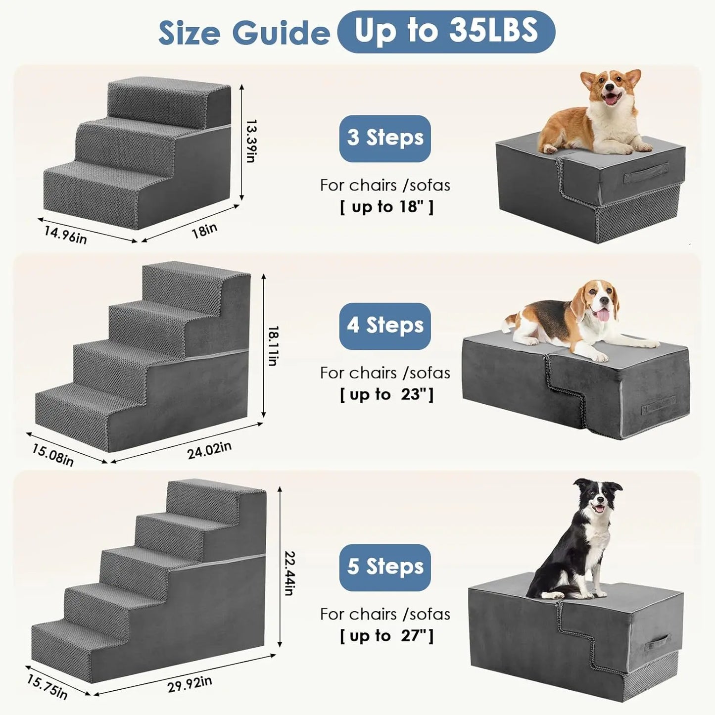Foam Pet Stairs