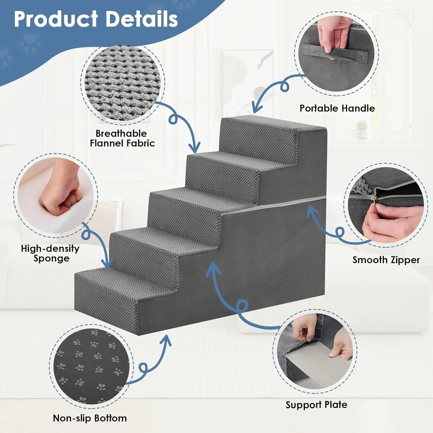 Foam Pet Stairs